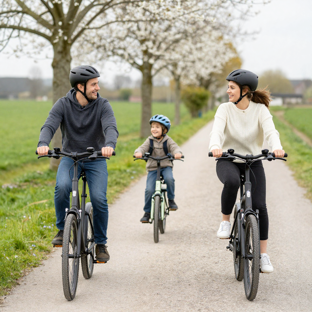 Location vélos en famille